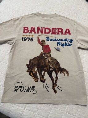 Backcountry Nights Graphic Tee - Beige
